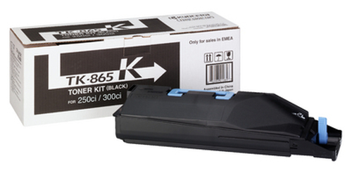 KYOCERA TK-865K Toner schwarz Standardkapazität 20.000 Seiten A4 mit 5 Tonerdeckung