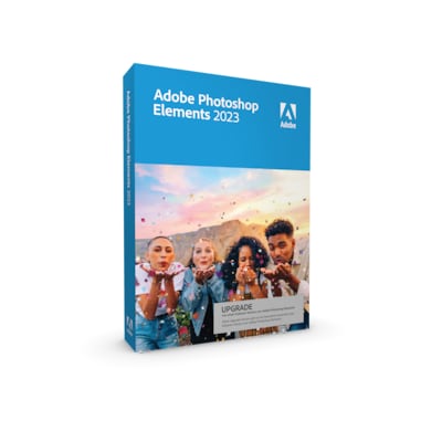 Adobe Photoshop Elements 2023 | Upgrade | Box & Produktschlüssel