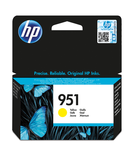 HP 951 Original Tinte gelb Standardkapazität 700 Seiten 1er-Pack Officejet