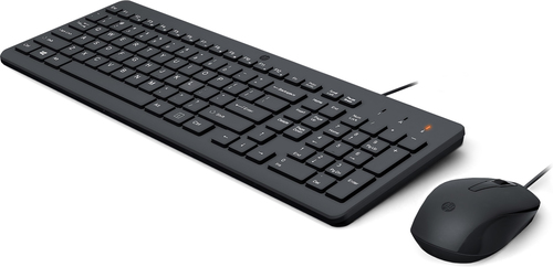 HP 150 Wired Mouse and Keyboard Combination (P)