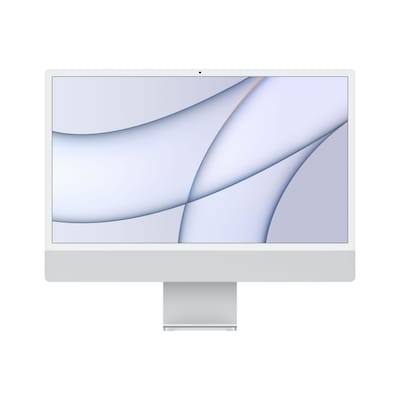 Apple iMac 24" Retina 4,5K 2021 M1/8/512GB 8C GPU Silber Num BTO