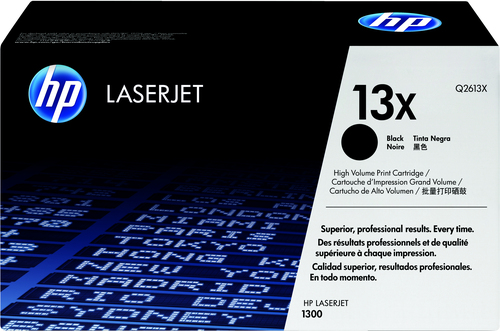 HP 13X original LaserJet Toner cartridge Q2613X black high capacity 4.000 pages 1-pack