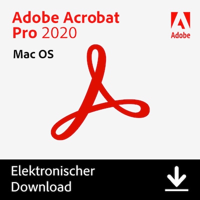 Adobe Acrobat Pro 2020 ESD Perpetual Mac DE