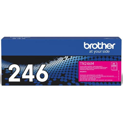Lasertoner magenta BROTHER TN246M
