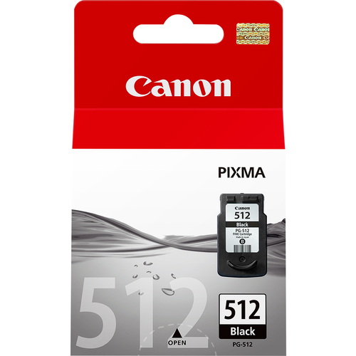 CANON PG-512 Tinte schwarz Standardkapazität 15ml 401 Seiten 1er-Pack