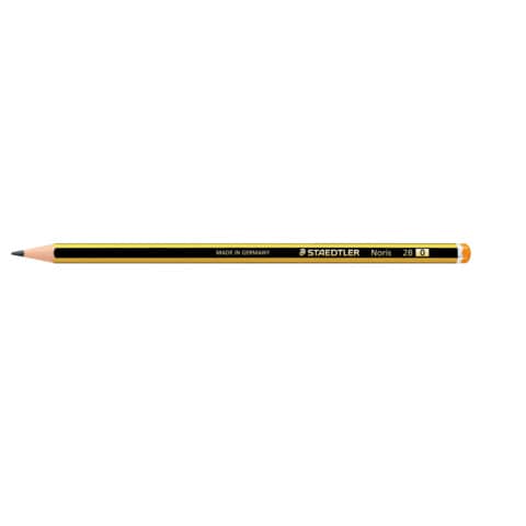 Noris® Bleistift 120 - 2B, gelb-schwarz