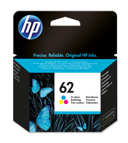 HP 62 Tinte dreifarbig Standardkapazität 1er-Pack