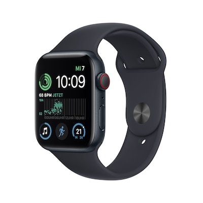 Apple Watch SE (2.Gen) LTE 44mm Aluminium Mitternacht Sportarmband Mitternacht
