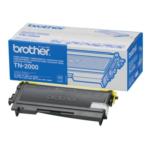 Lasertoner schwarz BROTHER TN2000