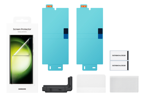 SAMSUNG Displayschutzfolie für Galaxy S23 Ultra Transparent