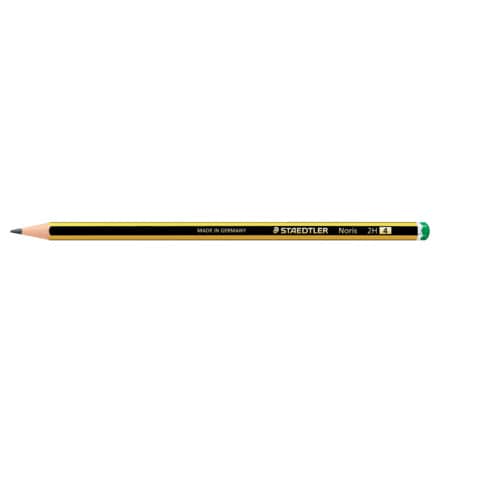 Noris® Bleistift 120 - 2H, gelb-schwarz