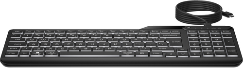 HP 400 Backlit Wired Keyboard (P)