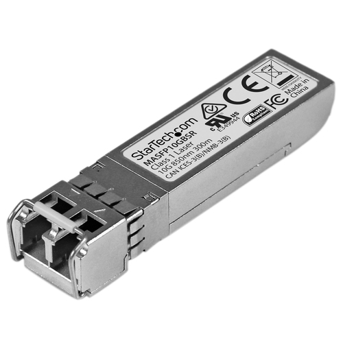 STARTECH.COM Cisco Meraki MA-SFP-10GB-SR kompatibel SFP+ - 10 Gigabit Fiber 10GBase-SR SFP+ Transceiver Modul - MM LC - 300m