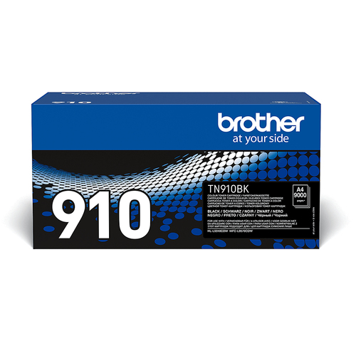 BROTHER TN-910BK Tonerkassette Schwarz Ultra Hohe Kapazität 9.000 seiten für Brother HL-L9310CDW(T)