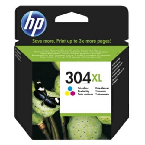 Inkjetpatrone Nr.304XL 3-färbig HP N9K07AE