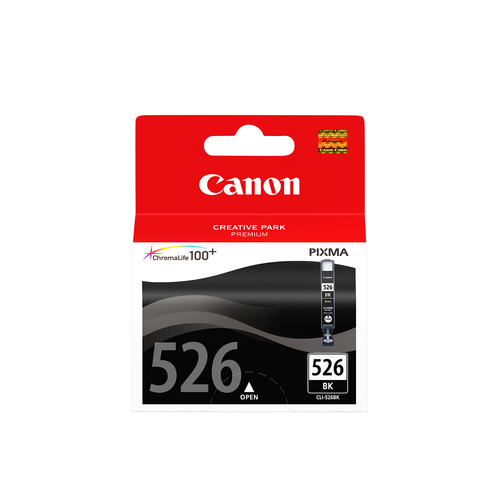 CANON CLI-526B Tinte schwarz Standardkapazität 9ml 1er-Pack