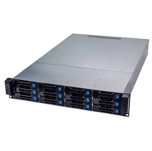 FANTEC SRC-2612X07-12G 2HE 680mm Storagegehäuse ohne Netzteil