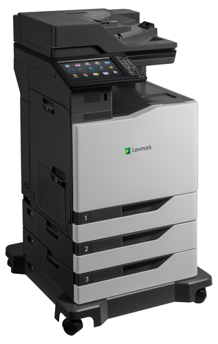 LEXMARK CX825dte MFP color A4 Laserdrucker 52ppm Duplex print scan copy fax Duplex
