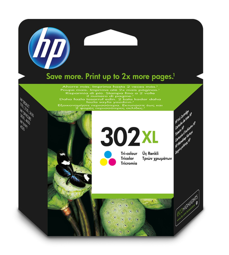 HP 302XL Tinte Tri-color