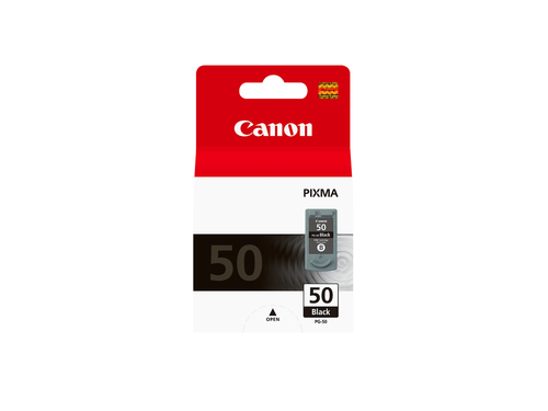 CANON PG-50 Tinte schwarz hohe Kapazität 22ml 720 Seiten 1er-Pack