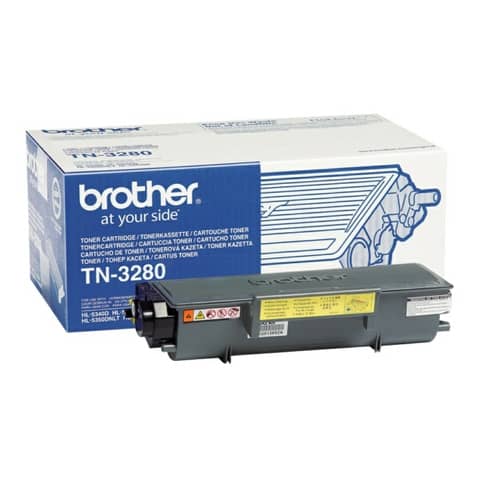 Lasertoner schwarz BROTHER TN3280