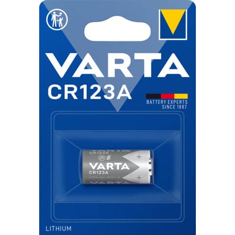 Professional Lithium Batterien - CR123A, 3 V
