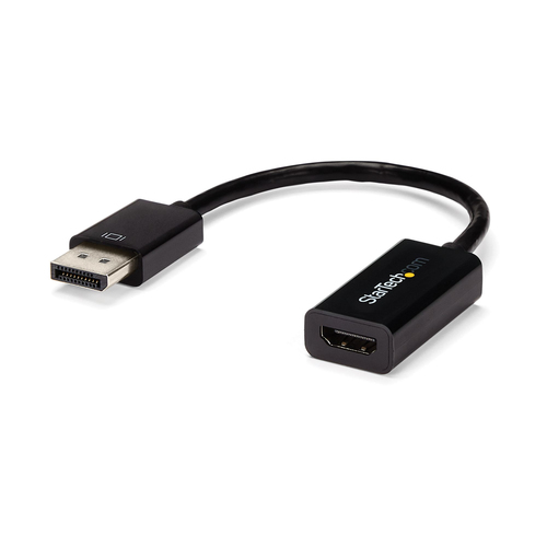 STARTECH.COM DisplayPort auf HDMI 4k - 30Hz Adapter - DP 1.2 zu HDMI Video und Audio aktiv Konverter