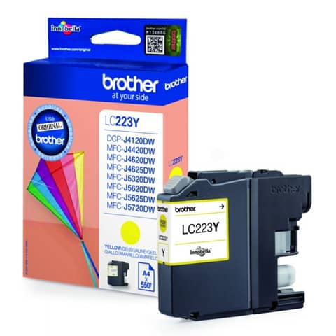 Inkjetpatrone yellow BROTHER LC223Y