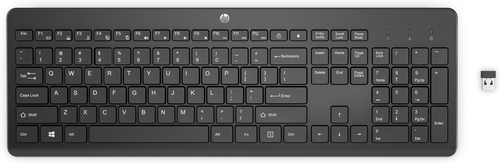 HP 230 Wireless Keyboard Black GR (P)