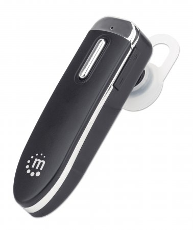 MANHATTAN Bluetooth-Headset Bluetooth 4.0 + EDR In-Ear Design omnidirektionales Mikrofon integrierte Bedienelemente schwarz