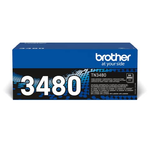 Lasertoner schwarz BROTHER TN3480