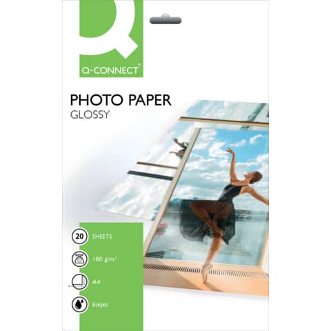 Inkjet-Photopapiere - A4, hochglänzend, 180 g/qm, 20 Blatt