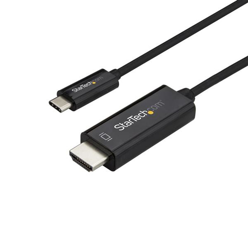STARTECH.COM 2m 6ft. USB-C to HDMI Cable - 4K at 60 Hz - Black