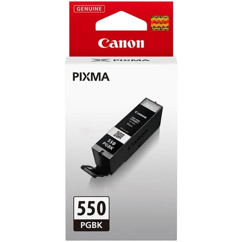Original Canon Tintenpatrone schwarz pigmentiert (6496B001,PGI-550PGBK)