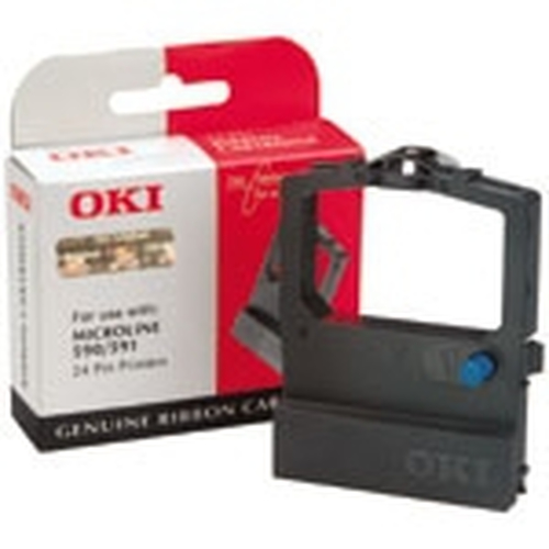 OKI Microline 590, 591 Tintenband schwarz 400.000.000 Zeigen 1er-Pack