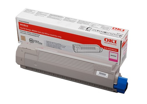OKI MC860 Toner magenta Standardkapazität 10.000 Seiten 1er-Pack