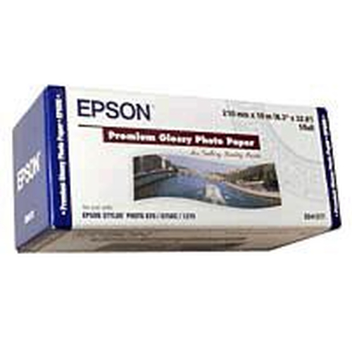 EPSON S041377 Premium glänzend Foto Rolle inkjet 255g/m2 210mm x 10m 1 Rolle 1er-Pack