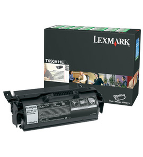 LEXMARK T65X Toner schwarz Standardkapazität 7.000 Seiten 1er-Pack Rückgabe