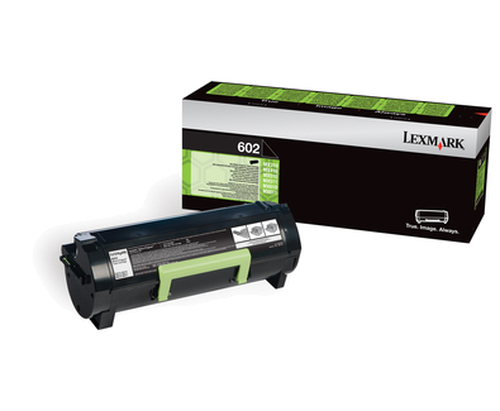 LEXMARK 602 Toner schwarz Standardkapazität 2.500 Seiten 1er-Pack return program