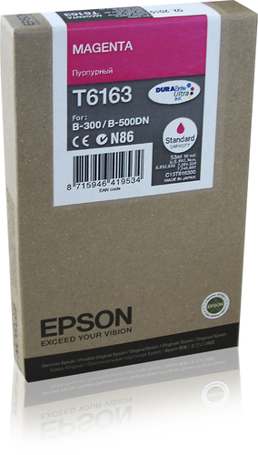 EPSON T6163 Tinte magenta Standardkapazität 53ml 1er-Pack