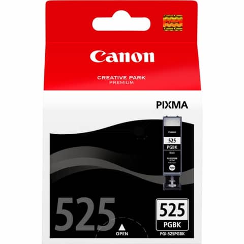 Original Canon Tintenpatrone schwarz pigmentiert (4529B001,4529B001AA,PGI-525BK,PGI-525,PGI-525PGBK)