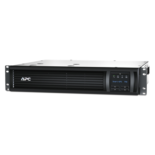 APC Smart-UPS 750VA RM 2U LCD Network USB 5min Runtime 500W