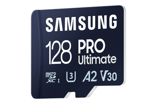 SAMSUNG Pro Ultimate microSD 128GB Memory Card UHS-I U3 FHD 4K UHD 200MB/s Read 130 MB/s Write for Smartphone Drone Incl SD Adapter