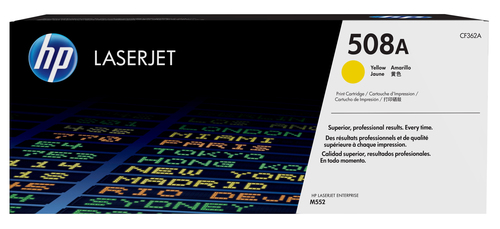 HP 508A Tonerkartusche gelb 5.000 Seiten standard Kapazität