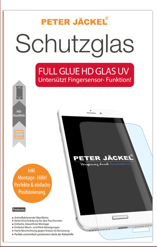 PETER JÄCKEL FULL DISPLAY HD Glass FULL GLUE fuer Apple iPhone 13 Pro Max Black